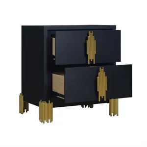 Empire Nightstand Black
