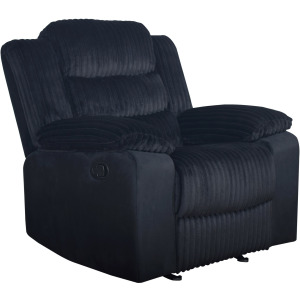 Willow-Black Willow Glider Recliner-Black