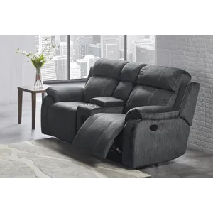 Tango Console Loveseat W/Speaker-Shadow