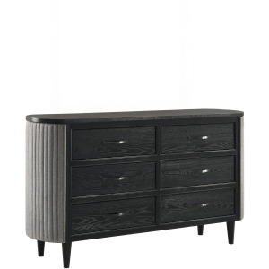 Skyline 6 Drawer Dresser-Onyx