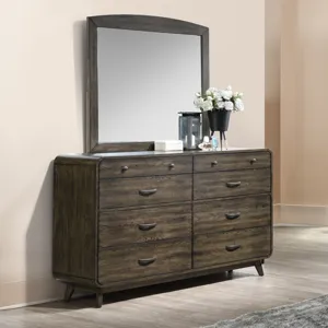 Rex Mirror Walnut