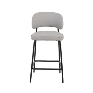 Blythe Ivory Vegan Leather Counter Chair(2 Per Carton)