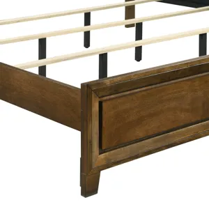 Ballard Headboard, Footboard & Slat Kit-Walnut - King/California King