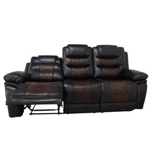 Nikko Sofa W/Power Footrest-Brown