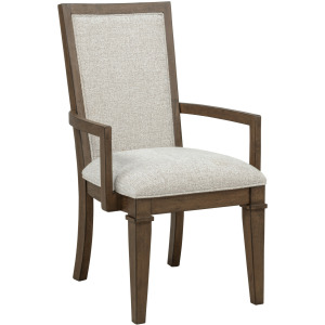 Mariana Upholstered Arm Chair(2 Per Carton-Vintage Mocha