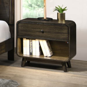 Rex Nightstand Walnut