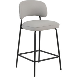 Blythe Ivory Vegan Leather Counter Chair(2 Per Carton)