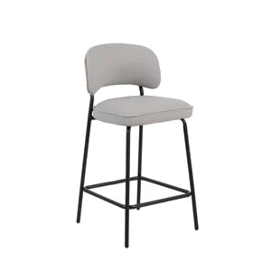 Blythe Ivory Vegan Leather Counter Chair(2 Per Carton)