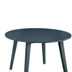 Trellis 5 PC Round Dining Set, Table & 4 Chairs Blue