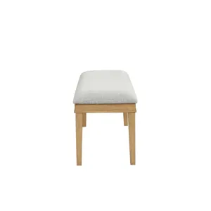 Essence Cushioned Dining Bench-Natural