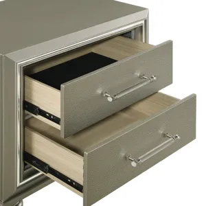 Lumina Nightstand Silver