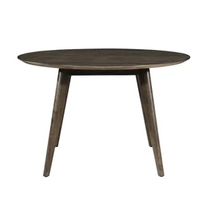 Rex 48" Round Dining Table-Walnut