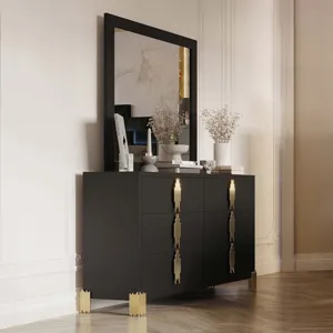 Empire Mirror Black