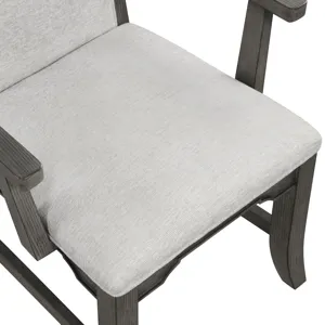 Lisbon Dining Arm Chair(2 Per Carton-Gray