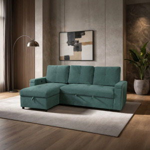 Breeze Upholstery-Green Breeze Sleeper Sofa-Green