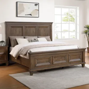Mariana Footboard & Slats-Vintage Mocha - Queen