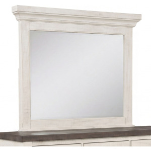 Augusta Mirror-Rustic White