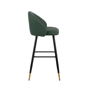 Oliver Green Vegan Leather Bar Chair(2 Per Carton)