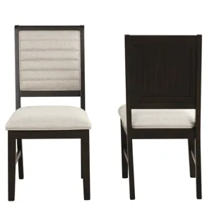 Plateau Side Chair(2 Per Carton-Rustic Espresso