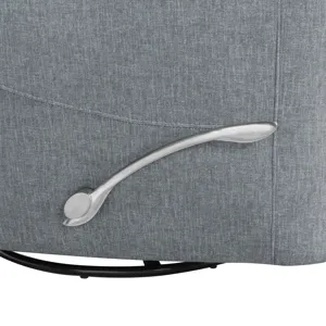 Takami Swivel Recliner-Granite Poly