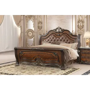 Bella Notte Rails Mahogany Brown - California King