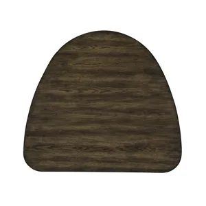 Rex Guitar Pick Corner Table-Walnut