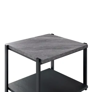Linea 3 PC Occasional Set 1 Coffee & 2 End Tables-Dk Gray F