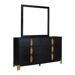 Empire Mirror Black