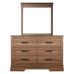 Coventry Hall Mirror-Pecan