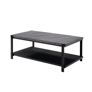 Linea 3 PC Occasional Set 1 Coffee & 2 End Tables-Dk Gray F