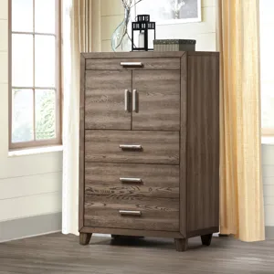 Harrisburg Door Chest-Walnut