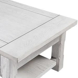 Dorsey 2 Drawer Coffee Table-White