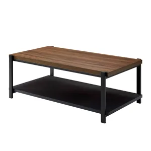 Linea 3 PC Occasional Set 1 Coffee & 2 End Tables-Brown