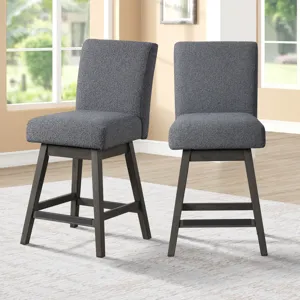 High Line Swivel Counter Chair(2 Per Carton-Gray