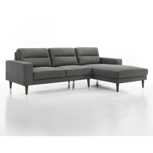 VALE UPHOLSTERY-GRAY Vale RAF Chaise-Gray