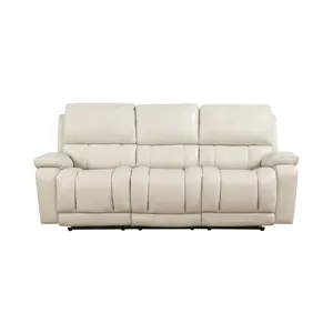 Cicero Sofa  W/ Pwr Fr & Hr -Cream