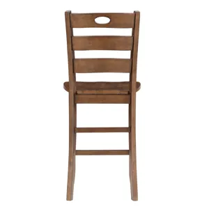 Salem 5 PC Counter Height Dining Set, Table & 4 Chairs Tobacco