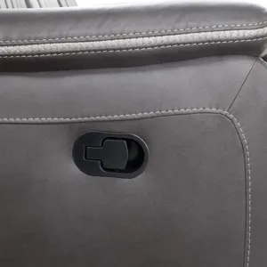 Enzo Glider Recliner Gray