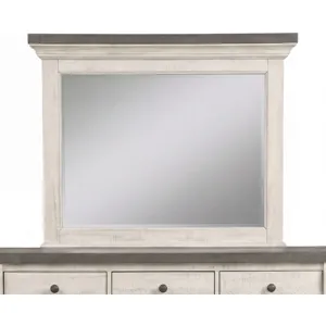 Augusta Mirror-Rustic White