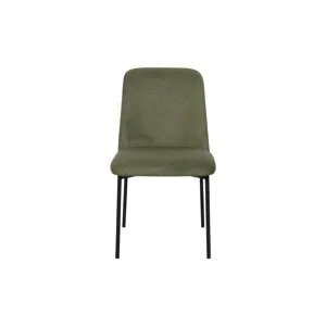 Erik Side Chair W Black Metal Frame-Green(2 Per Carton)