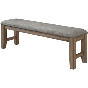 Harrisburg Bench-Walnut