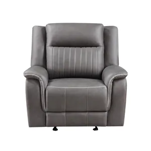 Enzo Glider Recliner Gray