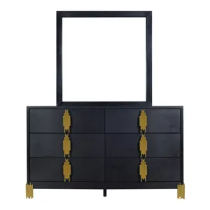 Empire Mirror Black