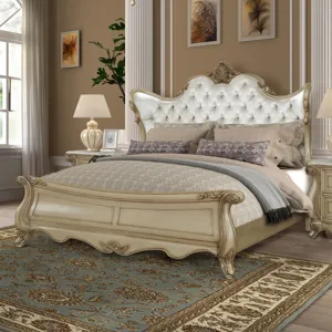 Monique Headboard-Champagne - Queen