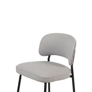 Blythe Ivory Vegan Leather Bar Chair(2 Per Carton)