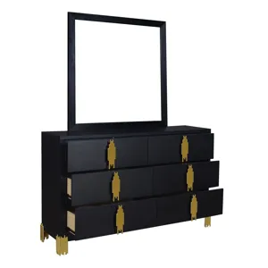 Empire Mirror Black