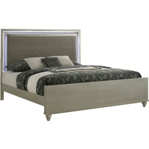 Lumina Side Rails Silver - Queen/King