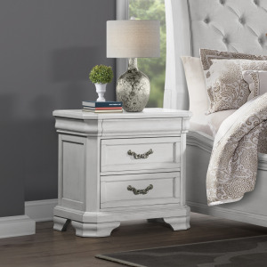 LYNDHURST BEDROOM-VINTAGE WHITE Lyndhurst Nightstand Vintage White