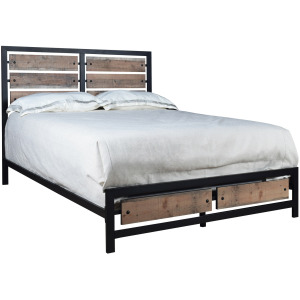 Elk River Bedroom Elk River Headboard, Footboard, & Slats-Rustic - California King