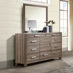 Harrisburg Mirror-Walnut